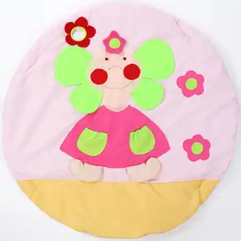 pink elephant play mat