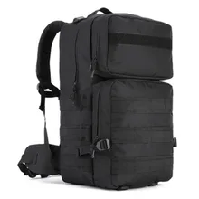 55L мужской военный рюкзак женский повседневный рюкзак для ноутбука большой емкости мужской рюкзак для путешествий нейлоновый черный армейский рюкзак