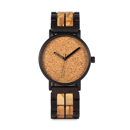 Relogio masculino BOBO BIRD дизайн простые Стильные мужские часы принимаем индивидуальные деревянные подарочные коробки - Цвет: S19-2