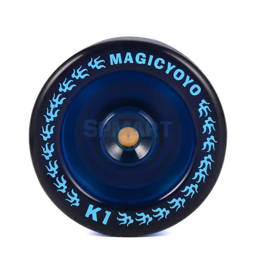 Magic Yo-yo K1 Professional ABS PlasticYoYo Ball Bearing String Trick Toy Blue