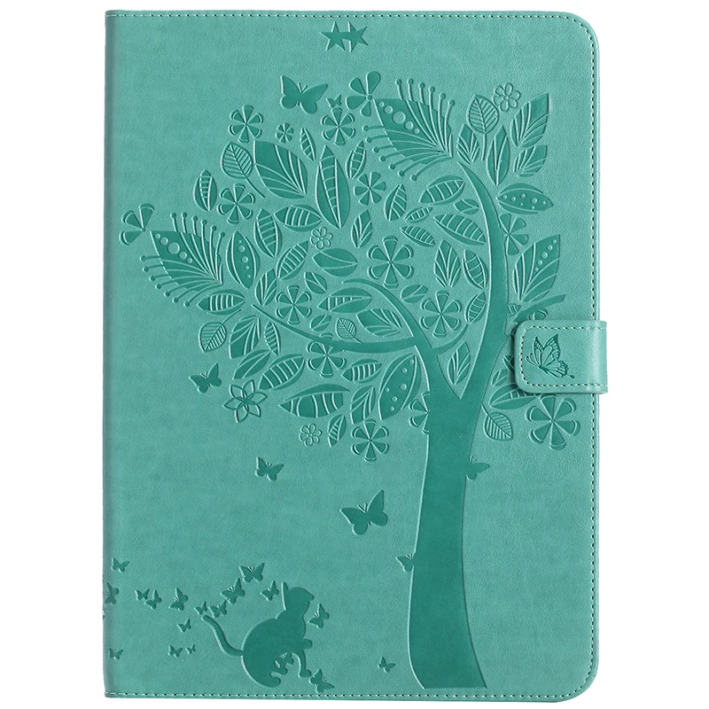 

New Cat and Tree Case For ipad Mini 1/2/3 Cuero Fundas 8 inch Luxury Ultra Slim Magnetic Smart Flip Stand PU Leather Cover