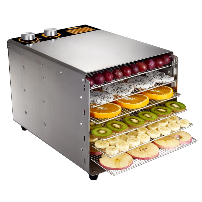 

Dehydrators fruit drying for dryer vegetables 6 layer Stainless Steel