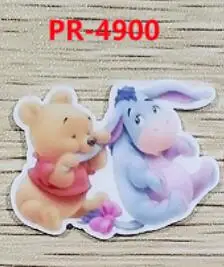 4900 30 шт мультфильм персонаж плоское украшение из смолы PR 4718 - Цвет: 4900