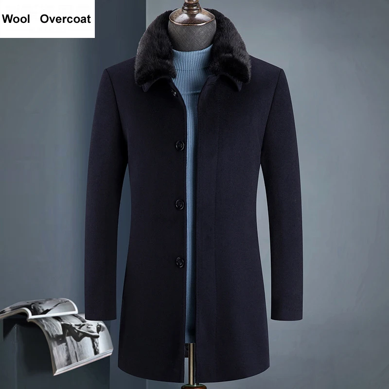 manteau laine homme