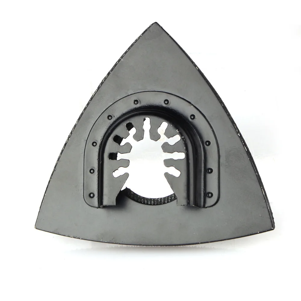 

Triangular Oscillating Tool Sanding Pad Quick Release Fits For Dremel Multi Tool 82mm