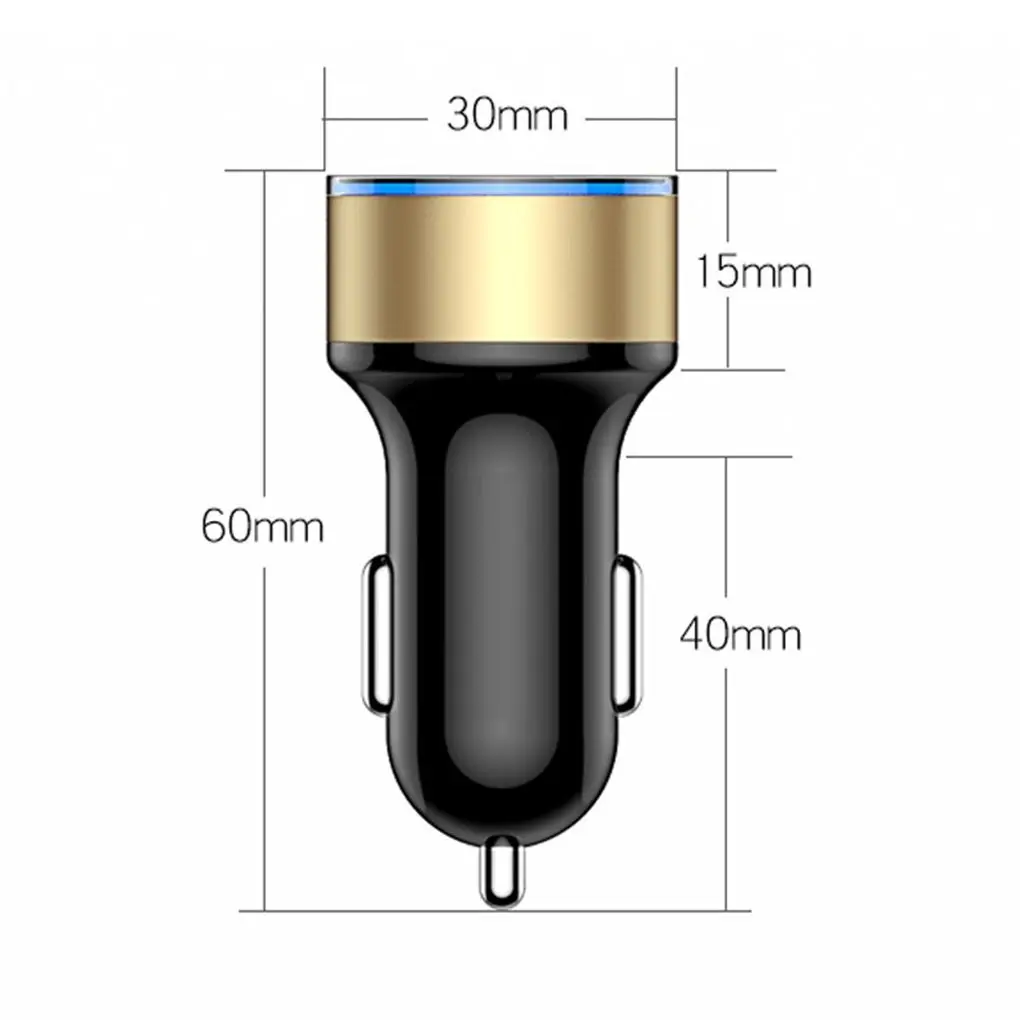 Dual USB Car Charger 5V/3.1A With LED Display Universal Mobile Phone Car Charger for iPhone for Xiaomi for Huawei Dual USB Car Charger 5V/3.1A With LED Display Universal Mobile Phone Car Charger for iPhone for Xiaomi for Huawei