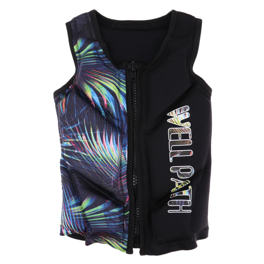Perfeclan Kids Junior Life Jacket Vest Floats for Boys Girls Swimming Sailing Camping -CE Approved 
