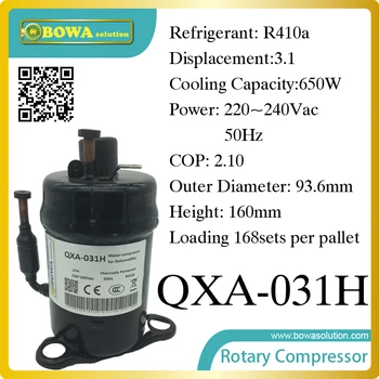 

R410a compressor (650W cooling capacity) suitable for refrigerator and freezer