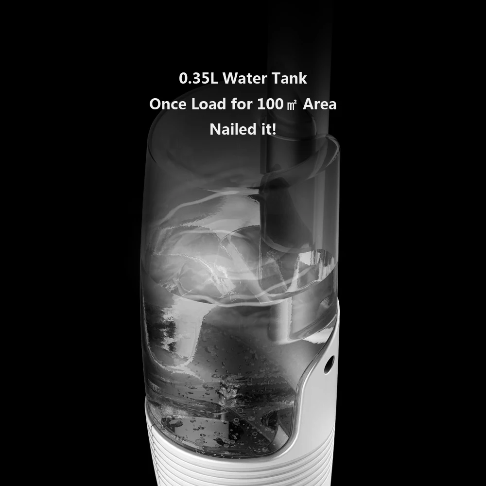 Акция) Xiaomi Deerma распылитель воды уборочная машина Mijia напольный очиститель углеродное волокно пыли швабры 360 Вращающийся стержень 350 мл бак