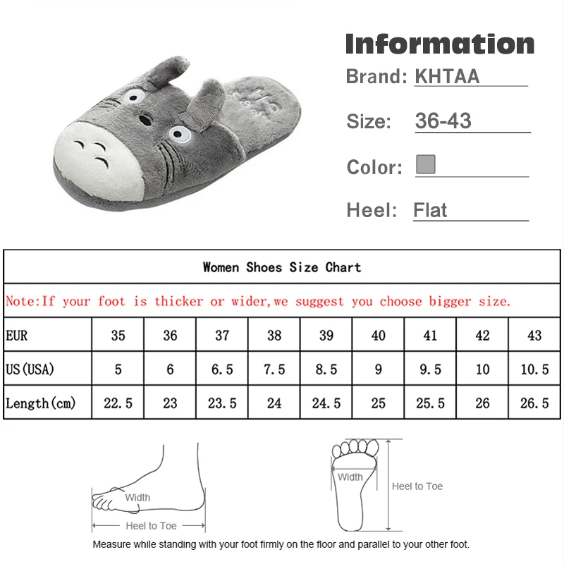 Домашние женские тапочки с милым котом Тоторо, с животными из мультфильмов, на плоской подошве, теплые, мужской, женский, для пар, удобная домашняя обувь для женщин, для спальни размера плюс