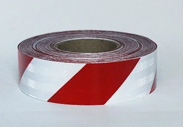 

50mm Enforced Reflective Tape in Red,White,Yellow, roll length 45m