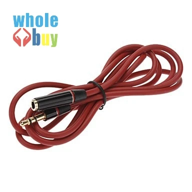 Earphone Extension elongate cable 3 5mm Male to Female M F Stereo Headphone Audio Extension Cable 1 2M 100pcs lot