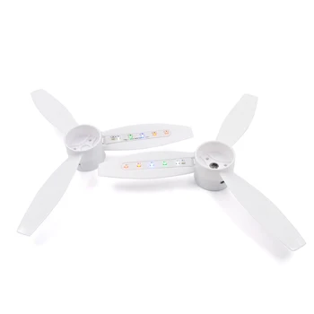

for Bebop 2 Flash LED Propellers For Parrot Bebop 2 Drone Accessories White Three Blade propeller