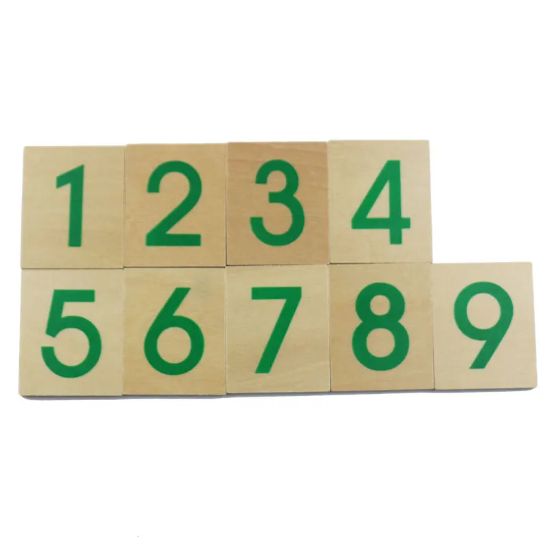 Деревянный Монтессори MathToys большие карточки с номерами 1-9000 Монтессори Обучающие деревянные игрушки Математика граф для 3 лет ME1564H