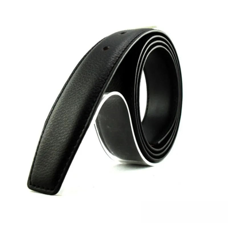 

Luxury Designer Brand High Quality Women Genuine Real Leather Belt Strap for Jeans with Big Double G Buckle Dress Belts Box 001