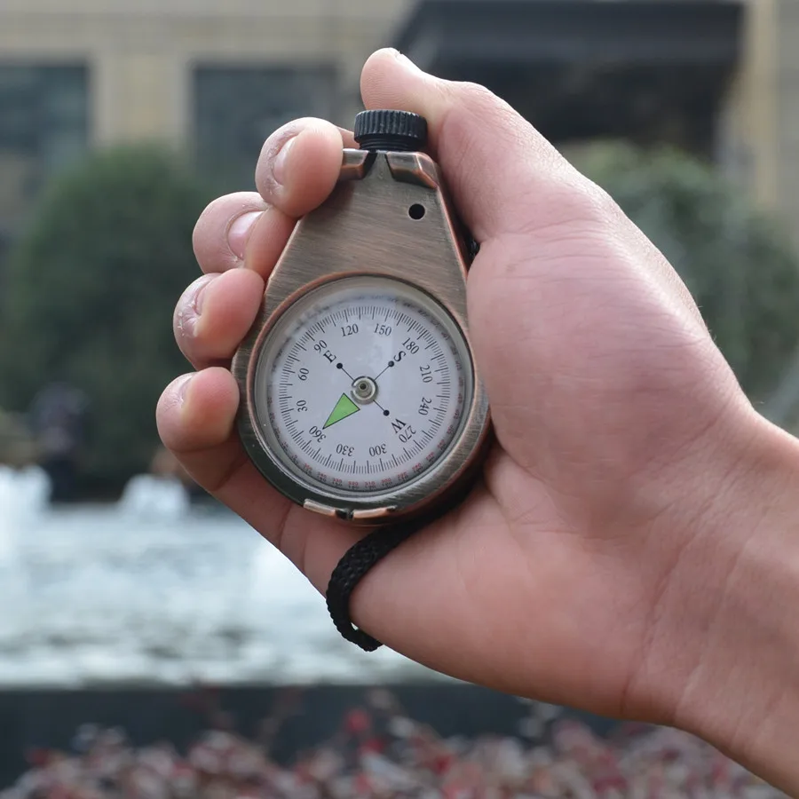 HSEAYM все металлические карманные часы компас наружные навигационные инструменты твердый переплет портативный мини охотничий туристический компас-гид