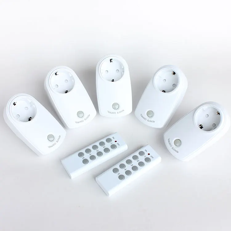 

Smart Remote Control Power Outlet electrical appliances Switch Plug Socket 433.93 MHz Power Outlet Socket EU Plug
