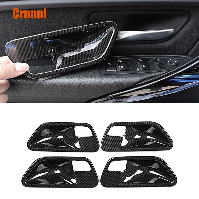

Carbon fiber style Door shake handshandle door cover For BMW 3 4 Series f30 f32 f35 316i 318i 320li 2013 2014 2015 2016 2017 18