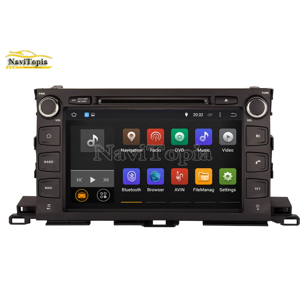 Clearance NAVITOPIA 4G RAM 64G ROM PX6 Six Core Android 9.0 Car DVD Player GPS Navigation for Toyota Highlander/XU50 2014 2015 2016 2017- 1 Clearance NAVITOPIA 4G RAM 64G ROM PX6 Six Core Android 9.0 Car DVD Player GPS Navigation for Toyota Highlander/XU50 2014 2015 2016 2017- 1