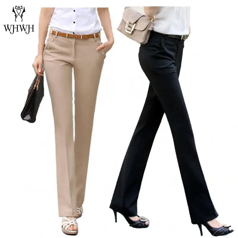 Plus Size Trousers Women Pants Spring Summer Casual OL