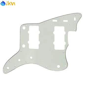 

NEW Electric Guitar Pickguard Scratch Plate 3Ply Ivory with Screws for Vintage US Jazzmaster Style Guitar