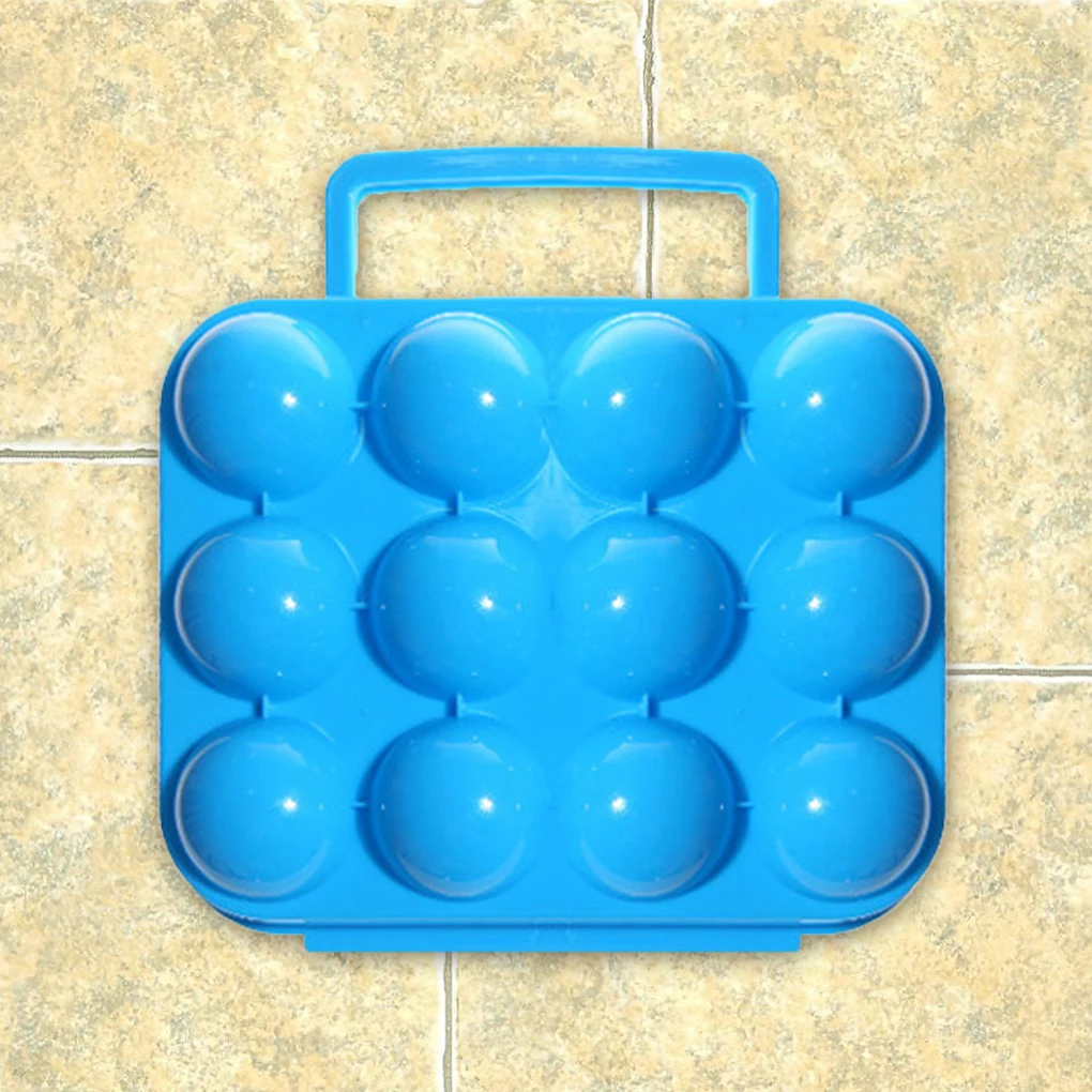 

Double Lock Shackle Eggs Boxes PP Eggs Holder Storage Boxes for Camping 4 Color
