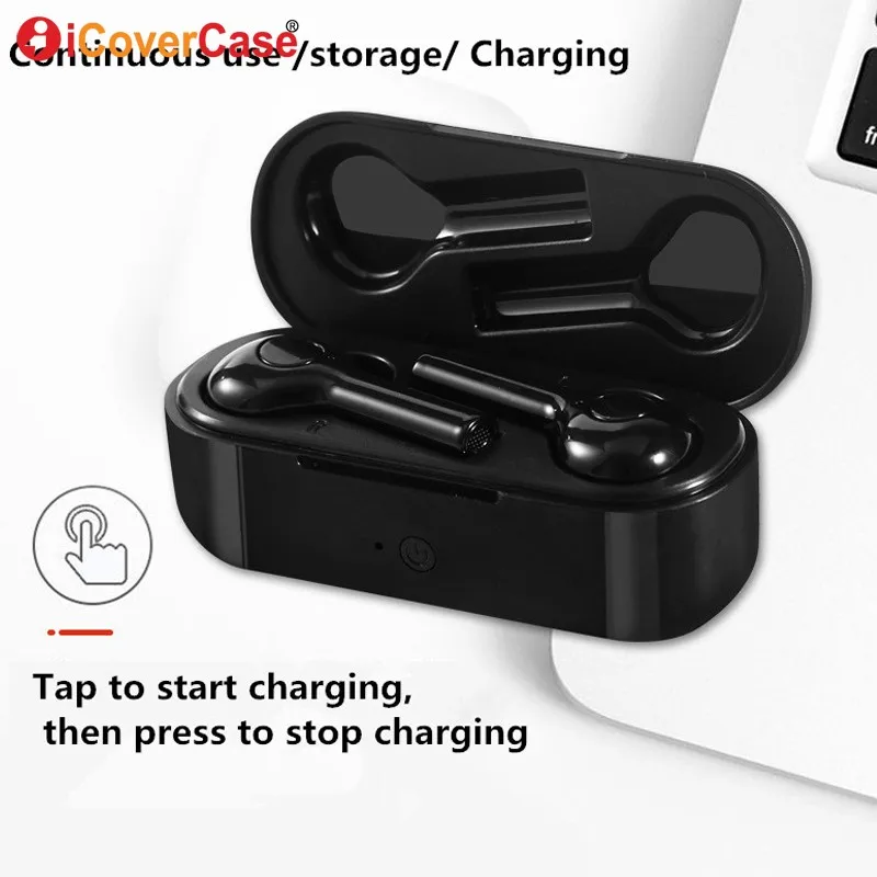 Cena Słuchawki dla Huawei Mate 20X20X10 P30 Lite P20 P10 Plus P9 Lite P8 Honor V20 9 bezprzewodowy słuchawki z bluetooth z etui z funkcją ładowania