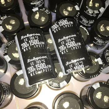 

5pcs/10pcs Promotion Japan Ruby RUBYCON 200v1500uf MXC 30x50mm aluminum electrolytic capacitor Odroid real 200v 1500uf