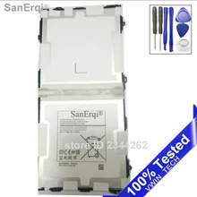SanErqi Tested Tablet Pc EB-BT800FBE 7900MAH Battery For Samsung Galaxy Tab S 10.5 T800 T801 T805 Free Shipping+Tools