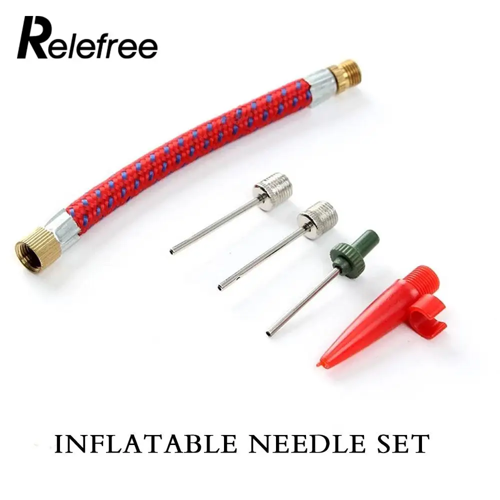 

Inflating Valve Connector Air Needle High Pressure Pump Football Bicycle Inflating Portable Inflating Needle Valve Red
