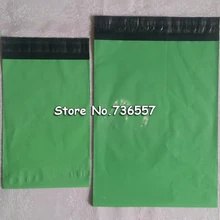 Лот 100 шт зеленый поли Mailer самозапечатывающийся пластиковый почтовый пакет для доставки полиэтиленовый пакет " x 9" " x 12" размер 15,3*23 см 23*30,5 см