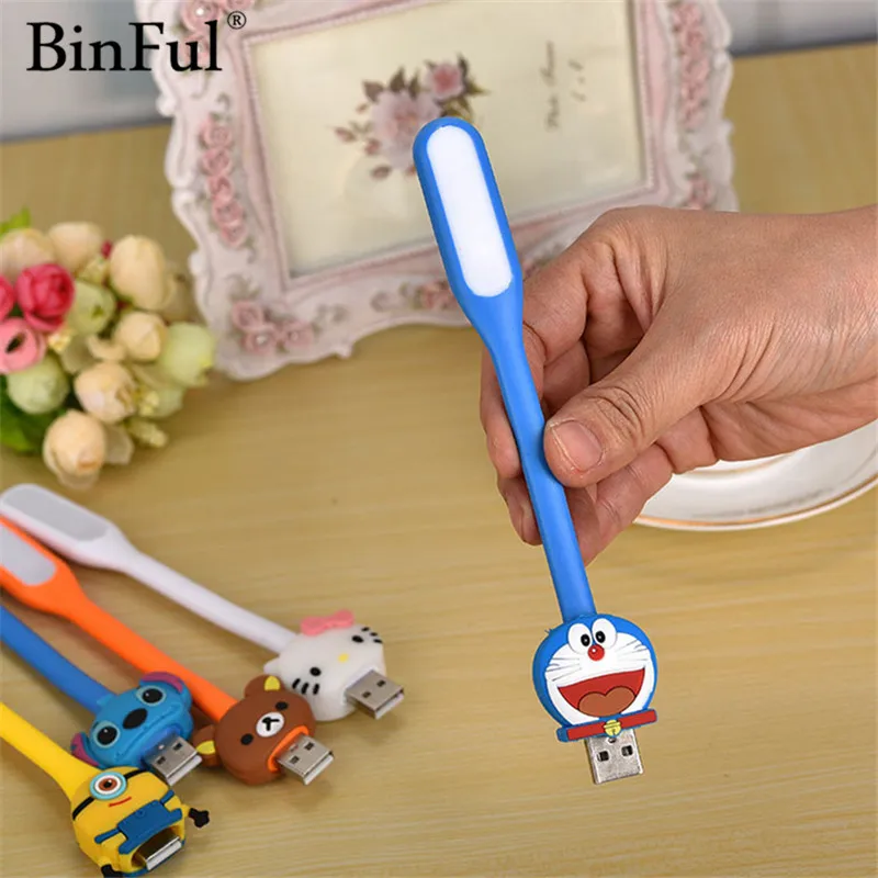 

BinFul Mini Flexible USB Led USB Light Table Lamp Gadgets usb hand lamp For Power bank PC laptop notebook phone OTG cable