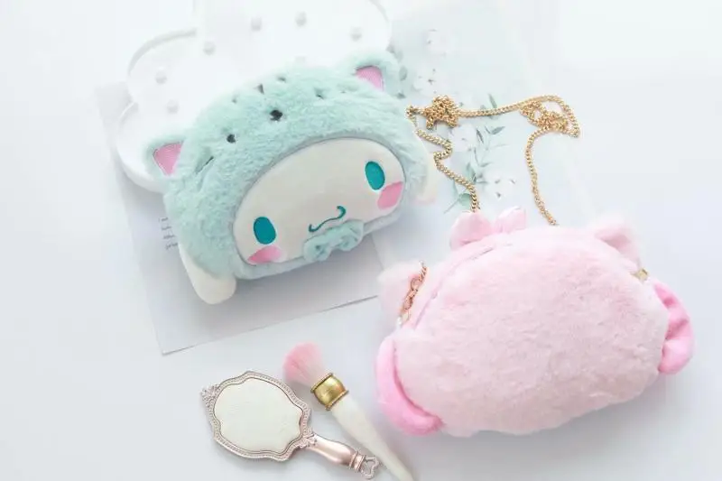 1 шт милые cinnamoroll мягкие, hello kitty Плюшевые Сумка, my melody рюкзак для девочек Прохладный Открытый подарки