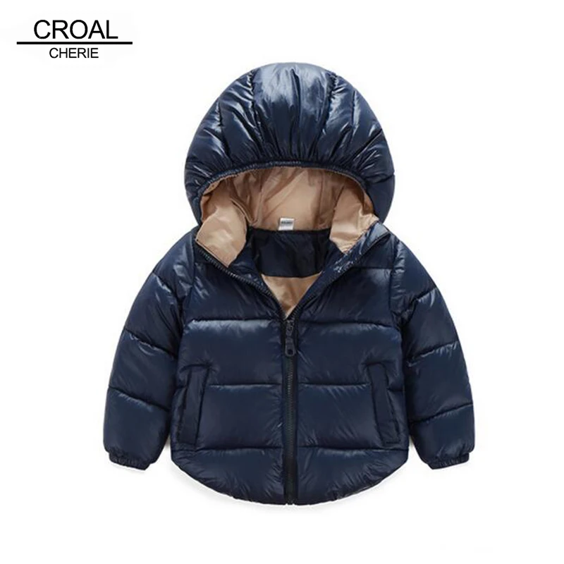 70-120 см зимний комбинезон для новорожденных, хлопковые пальто и куртки для девочек теплый комбинезон для малышей куртки для мальчиков, верхняя одежда