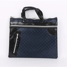 Сумка из ткани Оксфорд с двойной молнией, многофункциональный офисный портфель, книжный журнал, Сумка для документов, для учителя/Мужчины/папы