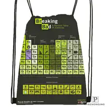 На заказ breaing_bad_by_luckino! 1 походная сумка на шнурке милый рюкзак для детей(черная спинка) 31x40 см#2018611-2(4