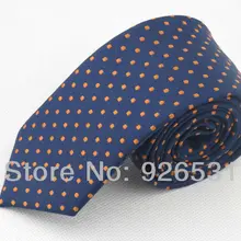Человек галстук/полиэстер/модный стиль/темно-синий/ORANGE Dot Design/ хан издание узкий галстук