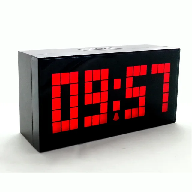 Luminova large display led digital clock Modern office electronic desk