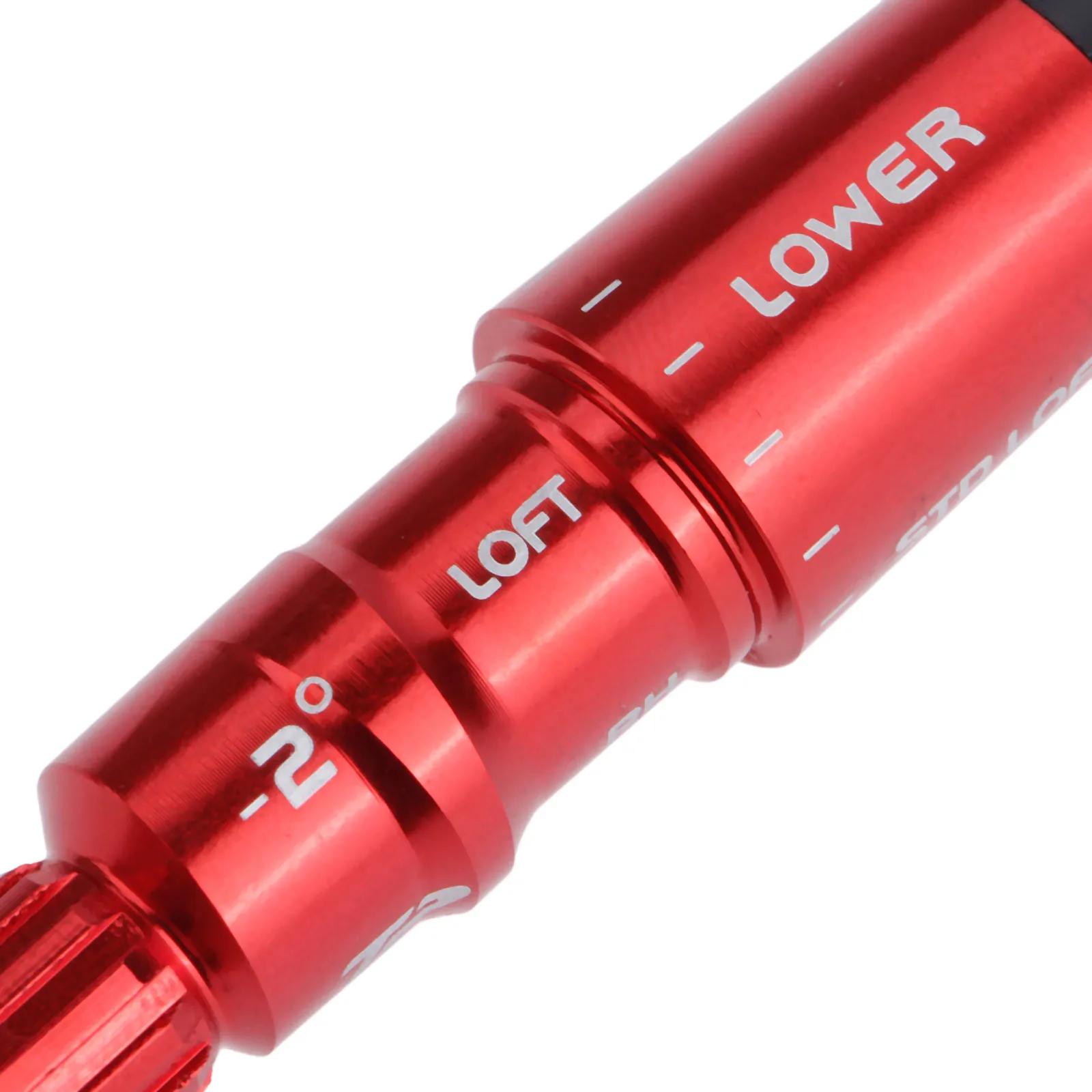 Красная алюминиевая Гольф муфта соединительного адаптера Замена для Taylormade M1 размер драйвера 0,335 рукав вала 2 градусов регулировки