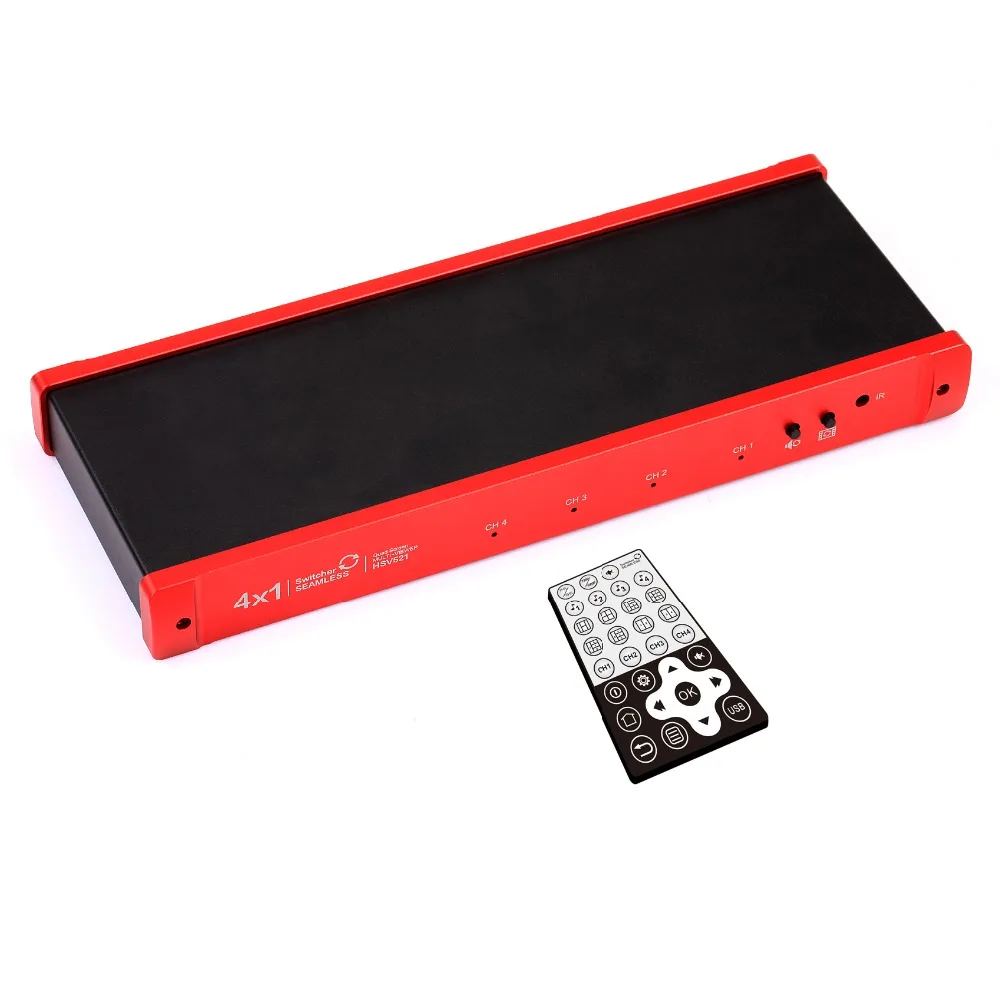 Новый HDMI мульти просмотра для Мультикам с бесшовным переключателем 1080 P HD 4X1