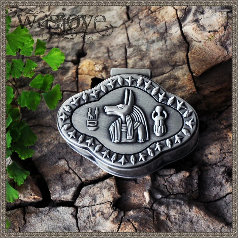 

Birthday Gift for Girl Animal Anubis Metal Trinket Box Jewelry Storage Metal Collection Boxes Samll Vintage Home Decoration Hot