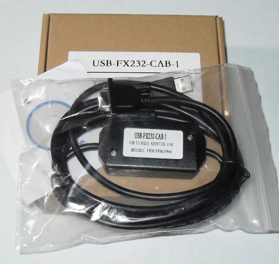 

Smart USB-FX232-CAB-1 Programming Cable for Mitsubishi F940/930 HMI Support WIN7
