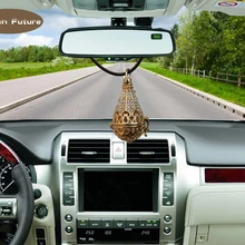 Металлическое зеркало заднего вида для ароматерапии мороженого, автомобильные аксессуары, аксессуары для моделирования, автомобильные декоративные подарки