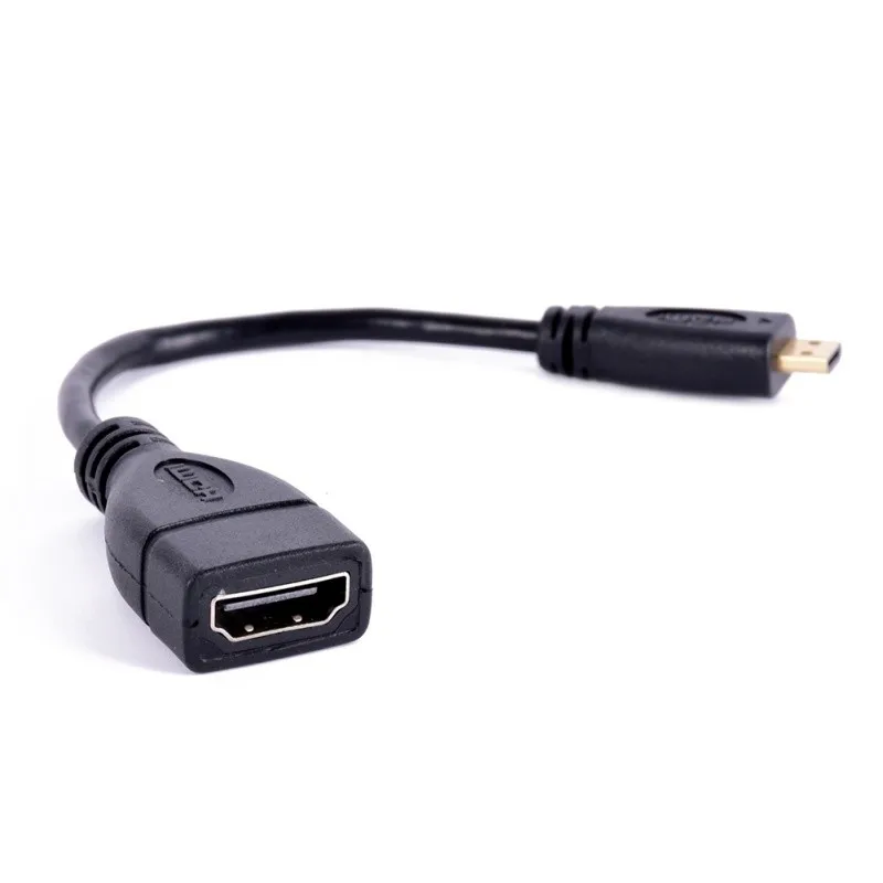 500 шт. кабель-переходник с Micro HDMI на 15 см для HDTV MAC PC 1080P | Электроника