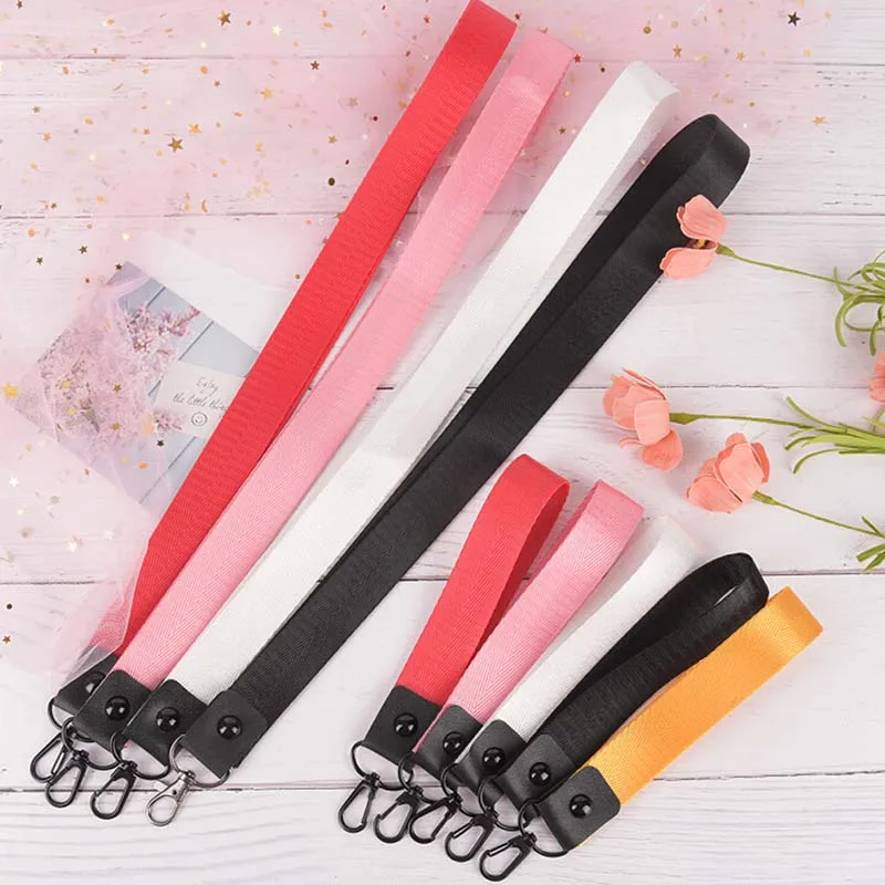 DIY Ribbon Keychain For Women Bag Car Keyring Charms Short and Long Ribbons For Phone Case Wallet Key Chain
