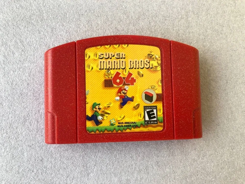 

for Nintendo N64 Super MARIO BROS Video Game Cartridge Card US Version