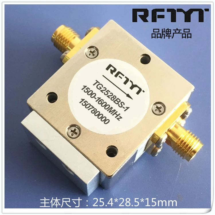 

1500-1600MHz coaxial ferrite microwave communication RF isolator RFTYT1.5GHz