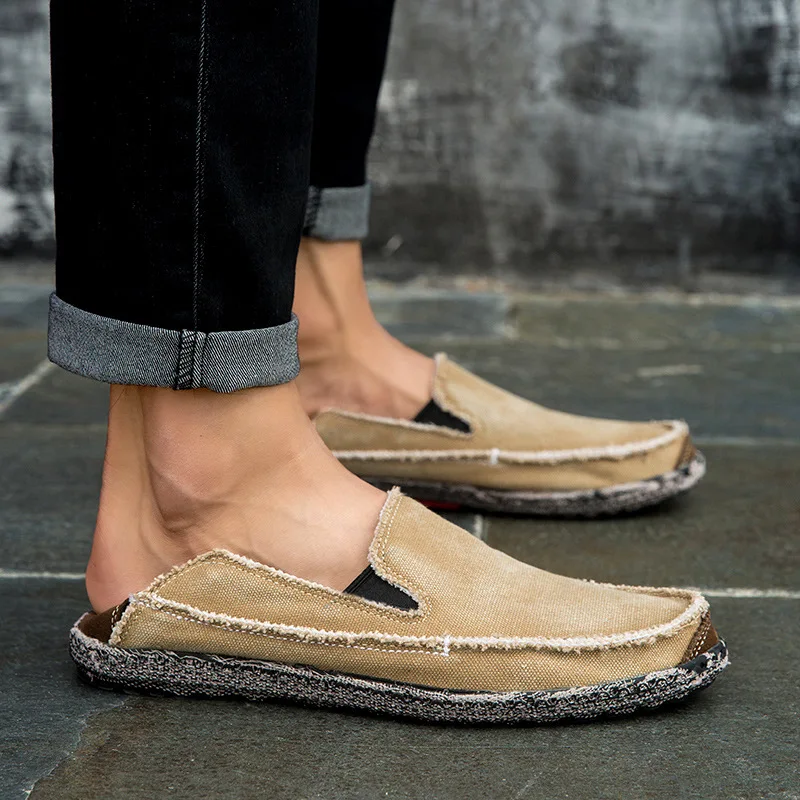 

2019 New Canvas Shoes Men Sneakers Casual Sports Shoes for Male Breathable Slip on Espadrilles Men Footwear Zapatos Hombre