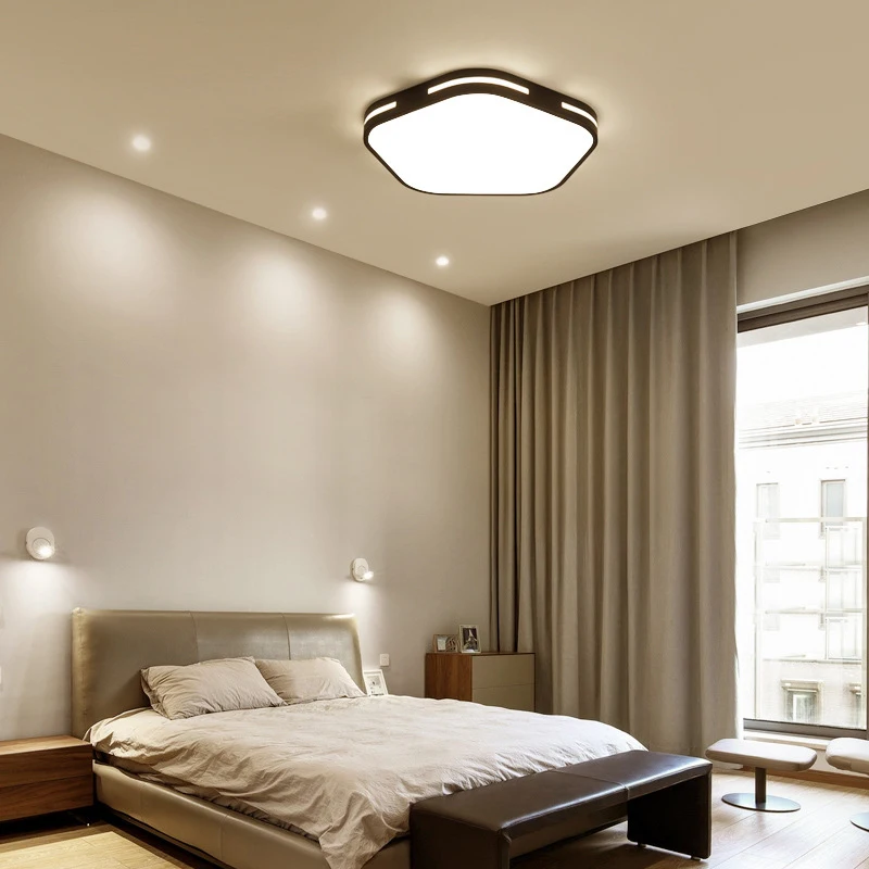 

Led Ceiling Lamp Simple Modern Romantic Bedroom Living Room Aisle Restaurant Room Study Nordic AC 90-260V Decorative Lighting