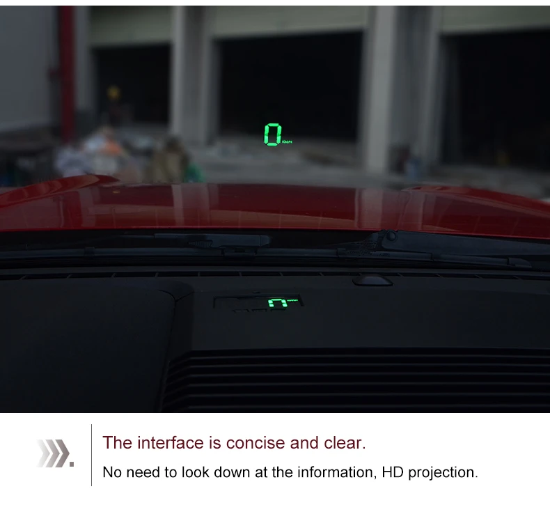 QHCP автомобильный HUD Дисплей Безопасный привод отражающий лобовое стекло экран проектор наклейка подходит для Ford Mustang